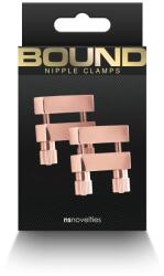 NS Toys Bound - Nipple Clamps - V1 - Rose Gold - makelove
