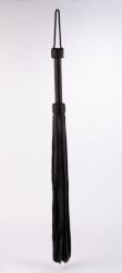 Devil Sticks Softy Handle Calf Leather Tails Black