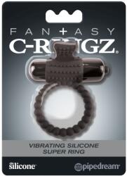 Pipedream - Fantasy C-Ringz Vibrating Silicone Super Ring Black