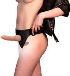 Harness Attraction - Wayne dupla penetrációs vibrátor 16, 5 cm - makelove