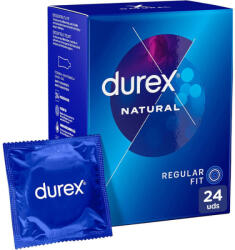 Durex Natural Plus - prémium vékony óvszerek 24 db-os kiszerelésben
