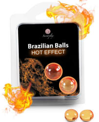 Secret Play - brazil golyó melegítő hatású szett (2 db)