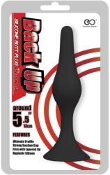 NMC Back Up 5.5" Silicone Butt Plug w/Suction Cup - makelove