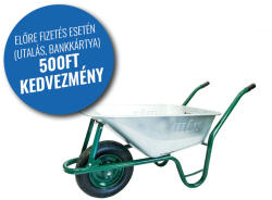 MTX Talicska komplett 85l horganyzott puttonnyal pumpálható kerékkel 180kg teherbírás MTX (FX689048)