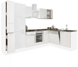  Yorki 310 sarok konyhabútor alsó sütős, polcos kivitelben - pepita - 505 490 Ft