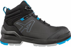Albatros Taraval Black/Blue XW Mid S3L ESD FO SR munkavédelmi bakancs - pepita