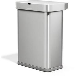 simplehuman érintésmentes szemetes SENSOR 58 L hangvezérlés rozsdamentes acél ST2047 (ST2047)