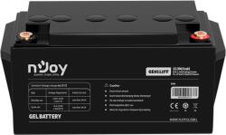 nJoy akkumulátor - GE6512FF (12V/65Ah, T6, zárt, gondozás mentes, GEL) (GE6512FF) - pcx