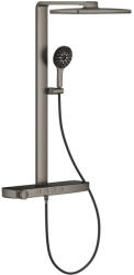 GROHE Rainshower Aqua Pure termosztátos zuhanyrendszer, brushed hard graphite 100962AL00 (100962AL00)