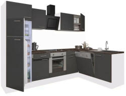 Leziter Yorki 280 sarok konyhabútor alsó sütős felülfagyasztós hűtős kivitelben - pepita - 339 840 Ft