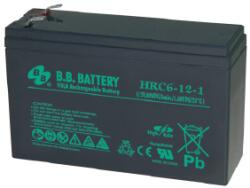 B.B. Battery AGM akkumulátor 12V 6, 0Ah High Rate HRC6-12 (HRC6-12)