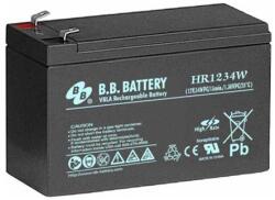 B.B. Battery AGM akkumulátor 12V 8.5Ah HighRate Zárt gondozás mentes HR1234WT2 (HR1234WT2)