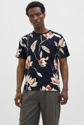 JACK & JONES Jack & Jones, Kerek nyakú mintás póló, Csontszín, Sötétkék, Téglavörös, XL (12279351-NIGHT-SKY-XL)