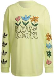 Adidas Blúz Adidas Graphic Ls HC5428 női sárga 38 (HC5428-38)