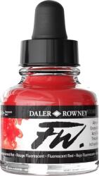 Daler Rowney FW Akril tinta Fluorescent Red 29, 5 ml 1 db (160029544)
