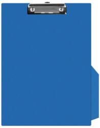 Q-CONNECT Papíralátét, Q-CONNECT Simple A4, 230x350 mm, laminált karton, fém kapocs, kapacitása 50 lap, kék szín (OBKF01297)
