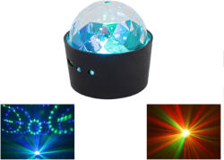 Thunder Germany STARLIGHT ACCU (3x1W) RGB (3 szín) fényeffekt, hangvezérelt + AKKUMULÁTOR