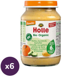 Holle bio bébiétel cukkini-sütőtök-burgonya (6x190 g)