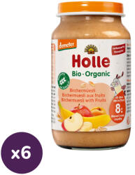 Holle Bio Junior gyümölcsös-gabonás müzli (6x220 g)
