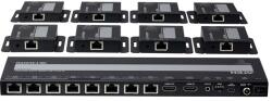 ATEN Kit splitter HDMI, 4K, 8 porturi - VS1828KIT-AT-G (VS1828KIT-AT-G)