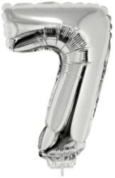 Funny Fashion Számos lufi - 7, ezüst, 42 cm Ajánlott 6-99 éves korig unisex (66246)