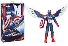 Hasbro Marvel Captain America: Brave New World - Titan Heroes Captain America Deluxe Titan Figure Figurina