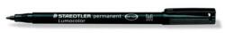 STAEDTLER "Lumocolor 317 M" OHP 1 mm fekete alkoholos marker (TS3179)
