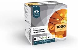DekorTrend Tündérfény dekorfüzér 5000 cm, 1000 LED meleg fehér, zöld kábel, KDE 261