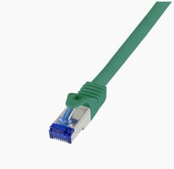 LogiLink Patch kábel Ultraflex Cat. 6A S/FTP 0, 5m zöld (C6A025S) (C6A025S) (C6A025S)