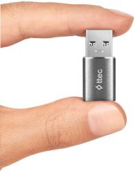 Ttec Адапттер OTG ttec USB-A -Type-C 3.0 OTG Converter - Черен
