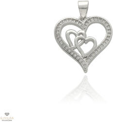 Újvilág Kollekció Ezüst szív medál - 09139-65
