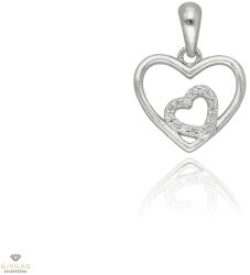 Újvilág Kollekció Ezüst szív medál - 09139-75