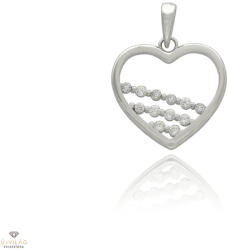 Újvilág Kollekció Ezüst szív medál - 09139-61