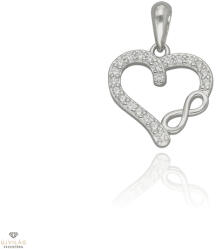 Újvilág Kollekció Ezüst szív medál - 09139-66