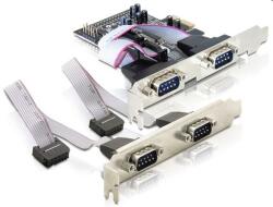 Delock DL89178 PCI Express > 4 x Serial (DL89178)