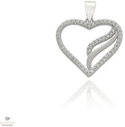 Újvilág Kollekció Ezüst szív medál - 09139-62