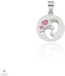 Újvilág Kollekció Ezüst babatalp medál - 09140-5