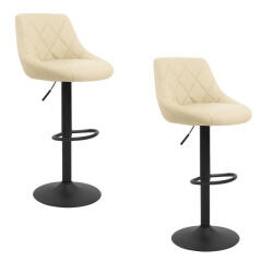 Velora Bar Line SOLARA Alabaster - prémium bárszék szett, bézs