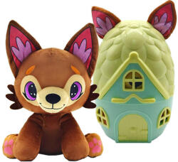 Vlnka M95018 - STEPPOS PupaDorables Animal într-o casă - Puncte buline - maro închis (500899)
