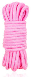 LateToBed BDSM Line Bondage Cotton Rope 5m Pink