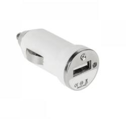  M0705 Autós univerzális USB töltő, fehér, 5V 500mA