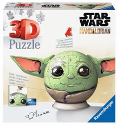 Ravensburger Puzzle-Ball Star Wars: Baby Yoda cu urechi 72 piese (2411556)