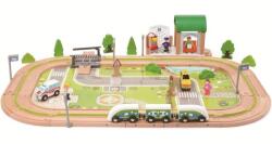 2KIDS TOYS Set trenuleț Sat 110 piese (DD2D98208) Trenulet