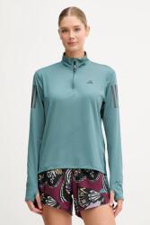 Adidas futós felső Own The Run zöld, sima, JX2255 - türkiz M