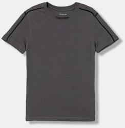 Calvin Klein gyerek pamut póló - szürke 164