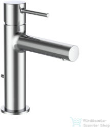 Laufen TWINPLUS SLIM egykaros mosdó csaptelep 110 mm-es kifolyócső, húzórudas lefolyószeleppel, króm HF505401100000 (HF505401100000)