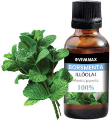 Vivamax Borsmenta 100%-os tisztaságú illóolaj (10 ml) (GYVI13) - vital24