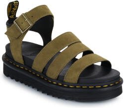 Dr. Martens Sandale cu platformă Blaire Muted Olive Tumbled Nubuck Dr. Martens Kaki 40