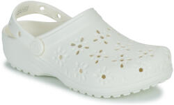 Crocs Saboti Femei Classic Floral Cut Out Clog Crocs Alb 42 / 43