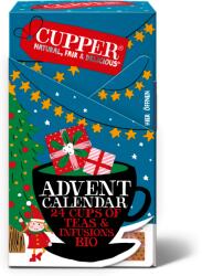Cupper bio adventi kalendárium teaválogatás 48 g